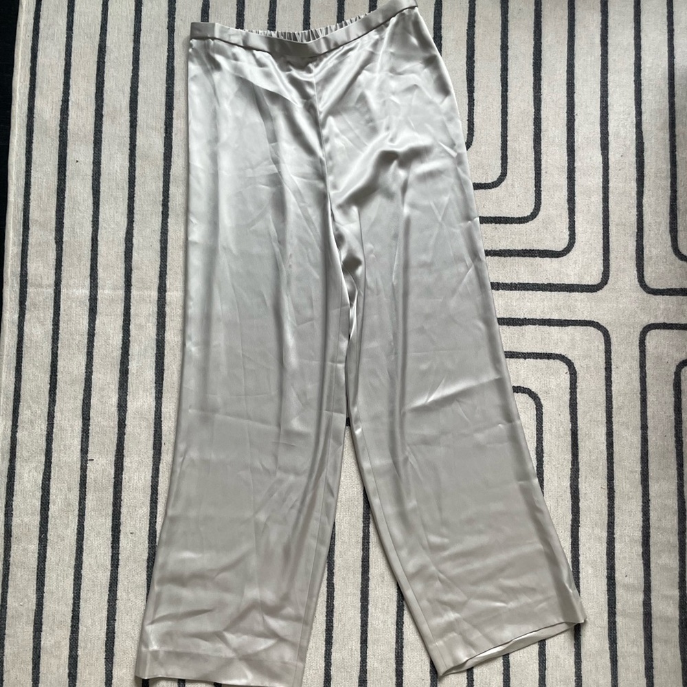 St. John liquid silver pants